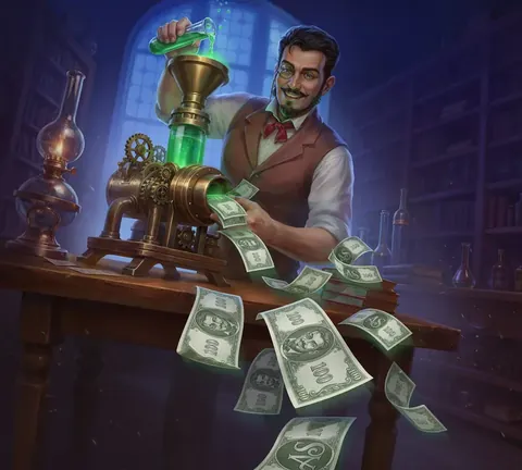 Ilustracija tedenskega cashbacka